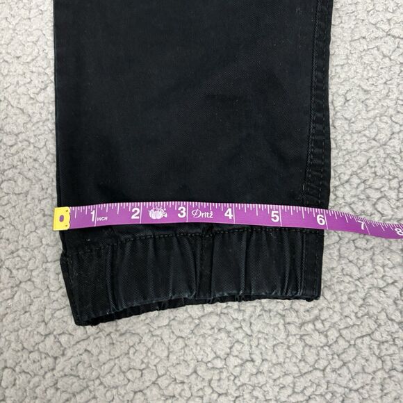 Old Navy Core Jogger Tr Mens Large Drawstring Pull On Pants Black Jack 34x28 - Picture 8 of 11